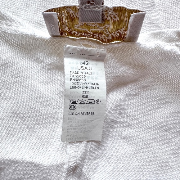 Paul & Shark 100% linen dress - Picture 7 of 9